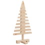 Árbol de Navidad de madera de adorno madera maciza pino 60 cm
