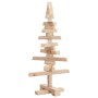 Árbol de Navidad de madera de adorno madera maciza pino 60 cm