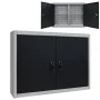 Industrieller Wandwerkzeugschrank Metall grau und schwarz von vidaXL, Werkzeugschränke - Ref: Foro24-145365, Preis: 125,69 €,...
