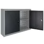 Industrieller Wandwerkzeugschrank Metall grau und schwarz von vidaXL, Werkzeugschränke - Ref: Foro24-145365, Preis: 125,69 €,...
