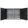 Industrieller Wandwerkzeugschrank Metall grau und schwarz von vidaXL, Werkzeugschränke - Ref: Foro24-145365, Preis: 119,91 €,...
