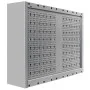 Industrieller Wandwerkzeugschrank Metall grau und schwarz von vidaXL, Werkzeugschränke - Ref: Foro24-145365, Preis: 125,69 €,...