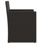 Garden chair with black synthetic rattan cushion by vidaXL, Garden chairs - Ref: Foro24-362320, Price: 74,27 €, Discount: %