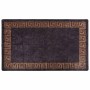 Alfombra lavable antideslizante negro y dorado 120x180 cm