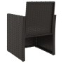 Garden chair with black synthetic rattan cushion by vidaXL, Garden chairs - Ref: Foro24-362320, Price: 74,27 €, Discount: %