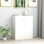 Weißes Sperrholz-Sideboard 60x30x75 cm von vidaXL, Sideboards - Ref: Foro24-800729, Preis: 60,12 €, Rabatt: %
