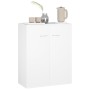 Weißes Sperrholz-Sideboard 60x30x75 cm von vidaXL, Sideboards - Ref: Foro24-800729, Preis: 60,12 €, Rabatt: %