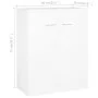 White plywood sideboard 60x30x75 cm by vidaXL, Sideboards - Ref: Foro24-800729, Price: 60,12 €, Discount: %