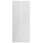 Hochglanzweißes Sperrholz-Sideboard 60x30x75 cm von vidaXL, Sideboards - Ref: Foro24-800735, Preis: 73,13 €, Rabatt: %