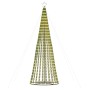 VidaXL Árbol de Navidad LED 688 LEDs blanco cálido 300 cm