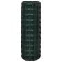 Set de euro valla acero verde 10x1,2 m