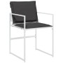 Conjunto de Comedor de Jardín 5 pcs 160 x 80 x 73 cm