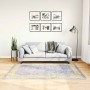Alfombra lavable antideslizante gris 120x180 cm