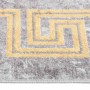 Alfombra lavable antideslizante gris 190x300 cm