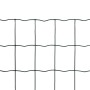 Set de euro valla acero verde 10x1,5 m