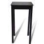 Bartisch mit 2 schwarzen Barhockern von vidaXL, Möbelsets für Küchen und Esszimmer - Ref: Foro24-160726, Preis: 290,52 €, Rab...
