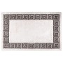 Alfombra lavable antideslizante beige claro 80x150 cm