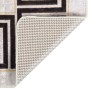 Alfombra lavable antideslizante beige claro 80x150 cm