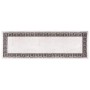 Alfombra lavable antideslizante beige claro 80x300 cm
