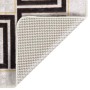 Alfombra lavable antideslizante beige claro 80x300 cm