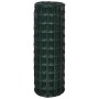 Set de euro valla acero verde 25x0,8 m