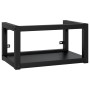 Bathroom structure with built-in black iron sink by vidaXL, bathroom vanities - Ref: Foro24-3101383, Price: 170,54 €, Discoun...