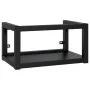 Bathroom structure with built-in black iron sink by vidaXL, bathroom vanities - Ref: Foro24-3101383, Price: 164,10 €, Discoun...