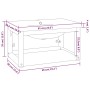 Badezimmerstruktur mit integriertem Waschbecken aus schwarzem Eisen von vidaXL, Badezimmerwaschtische - Ref: Foro24-3101383, ...