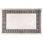 Alfombra lavable antideslizante beige claro 160x230 cm