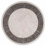 Alfombra lavable antideslizante beige claro φ120 cm