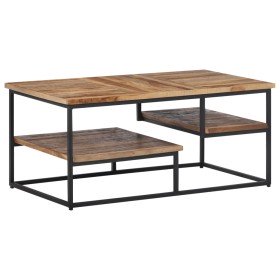 Mesa de centro teca reciclada maciza 90x50x39 cm en Muebles TV | Comprar online en Foro24