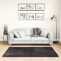 Alfombra lavable antideslizante gris antracita 80x150 cm