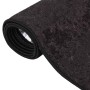 Alfombra lavable antideslizante gris antracita 80x150 cm