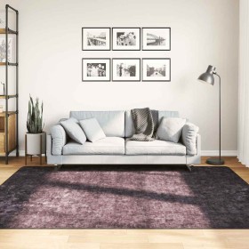 Alfombra lavable antideslizante gris antracita 160x230 cm