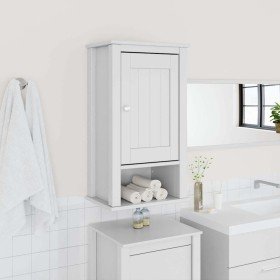 Mueble pared baño BERG madera maciza pino blanco 40x27x71,5 cm