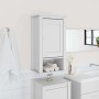 Mueble pared baño BERG madera maciza pino blanco 40x27x71,5 cm