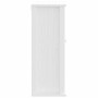 Mueble pared baño BERG madera maciza pino blanco 40x27x71,5 cm