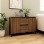 Sideboard aus braunem Eichensperrholz, 104 x 35 x 70 cm von vidaXL, Sideboards - Ref: Foro24-815167, Preis: 119,92 €, Rabatt: %