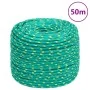 Cuerda de barco polipropileno verde 10 mm 50 m de vidaXL, Sogas y cuerdas metálicas - Ref: Foro24-152719, Precio: 24,50 €, De...