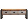 Solid recycled wood coffee table with 3 drawers 100x50x35 cm by vidaXL, Coffee table - Ref: Foro24-244941, Price: 174,47 €, D...