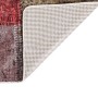 Alfombra lavable patchwork antideslizante multicolor 160x230 cm