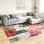 Alfombra lavable patchwork antideslizante multicolor 190x300 cm