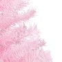 Beleuchteter Weihnachtsbaum mit Lichtern und rosa Kugeln 240 cm von vidaXL, Weihnachtsbäume - Ref: Foro24-3077673, Preis: 132...
