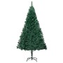 Árbol de Navidad artificial con LED y ramas gruesas verde 210cm