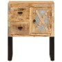 Aparador de madera de mango maciza 60x30x76 cm