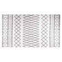 Alfombra lavable antideslizante negro y blanco 190x300 cm