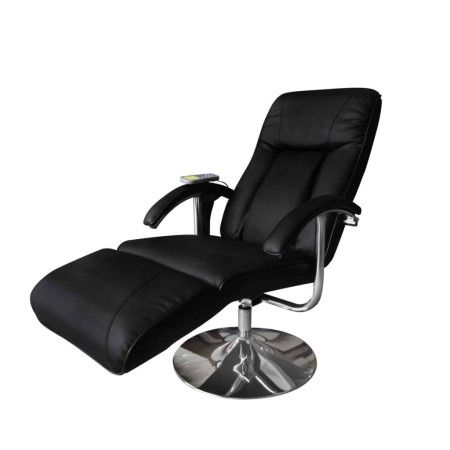 Schwarzer Massagesessel aus Kunstleder von vidaXL, Elektrische Massagesessel - Ref: Foro24-240064, Preis: 229,67 €, Rabatt: %