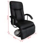 Schwarzer Massagesessel aus Kunstleder von vidaXL, Elektrische Massagesessel - Ref: Foro24-240064, Preis: 229,67 €, Rabatt: %