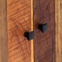 Aparador de madera maciza reciclada y acero 60x35x76 cm de vidaXL, Aparadores - Ref: Foro24-282727, Precio: 129,71 €, Descuen...