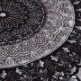 Alfombra lavable antideslizante multicolor φ120 cm